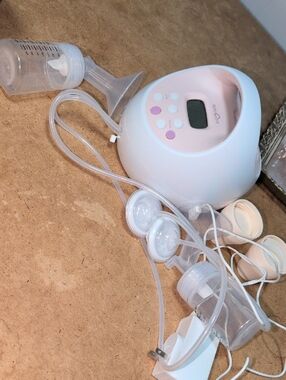 LIKE NEW ♡ Spectra S2 Plus Pink & White Electric Double Breast Pump
